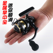 Micro-Lutheran spinning wheel mini-fish wheel 500-800 Type of fish wire wheel Moral white bar specializes in the middle Baoyu fishing wheel