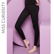 Curious Miss modal leggings cold-proof sexy slim-fit autumn pants wear black womens heating underwear