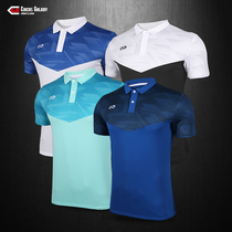 CG racer custom polo shirt mens sports lapel GW short sleeve T-shirt overalls print logo attack edge