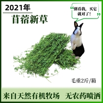 21 years of alfalfa hay Hay rabbit Chinchilla guinea pig Dutch pig gross weight 1000g rabbit grain pasture