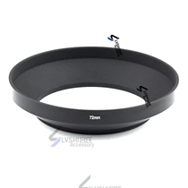 72mm metal wide-angle Hood Luo mouth wide-angle lens use Canon Nikon Sony Pentax and other general purpose