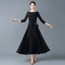 Ballroom dance dress autumn new womens modern dance practice dress