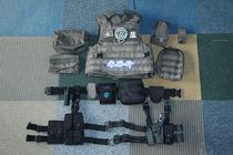 CTRU waist leg quick-release tactical vest module MOLLE combination set outdoor military fan special package