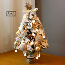 Christmas table Tree set Christmas tree mini tree Christmas decorations home 60cm small tree counter ornaments