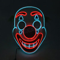 DC clown Luminous Mask movie JOKER surrounding irony spoof latex silicone star face headgear