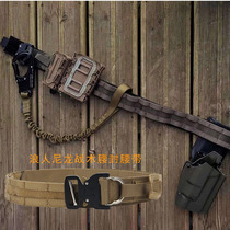 Ronin double layer tactical waist belt military fan training accessories belt MOLLE multifunctional nylon waist strap
