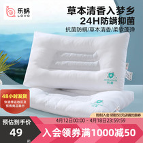 LOVO Lechlea Home Textile Lovers Double Pillow Pillow Core Pair of Semen Cassiae Neck Protection Against Pillow Low Pillow Bed