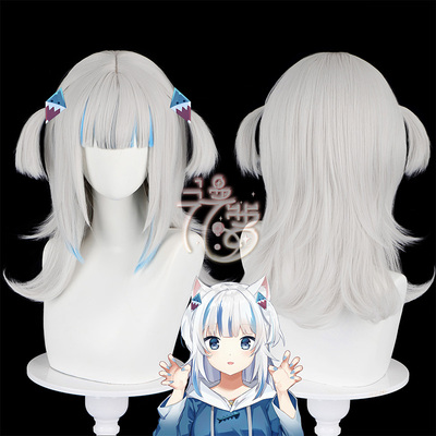 taobao agent Man Luo Hololive Gawr Gura Kari Gulla virtual idol shark COS wig