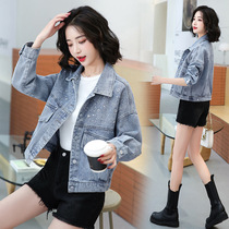 Denim Jacket Woman Short 2022 New spring Pop Fashion casual denim jacket Z19126