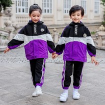 Primary school uniforms autumn and winter sports sets childrens class uniforms autumn and winter sports sets