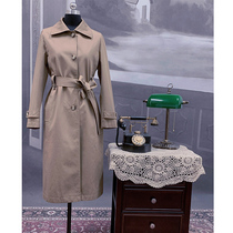 Soup Meritocracy Retro Movie Color Ring Elegance Old Shanghai Retro Style Qipao Gowns Outside of a single row of British style wind clothes