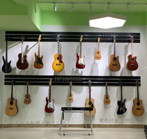 Guitar slot board instrument display shelf wall hook gourd silk pipa New hanging board wall container boutique piano line decoration