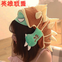 Tortoise hats cosplay hats fluffy hats wearing armour tortoises Valentines Day gifts lol League of heroes around