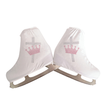 Forno professional skating shoe cover Skating shoe cover Roller skating shoe cover Mens and womens childrens figure skating semicolon crown plus