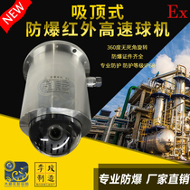 304 stainless steel explosion-proof infrared network ball camera ceiling high-speed 23 times automatic zoom monitoring ball