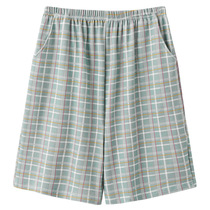 300 Catty Pants Mens Summer Pure Cotton Loose Super Size Gats 200 Catty Pants Mid Pants Home Thin Shorts