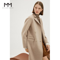 Shopping mall same mm lemon 2019 winter new double sided cashmere coat women's wool coat women's 5aa370461q