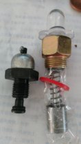 Agricultural vehicle Changchai Changfa single cylinder diesel engine tractor parts R175R180 S195 oil indicator valve