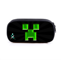 New coolie is afraid of block man game peripheral pencil bag shadowy boy pencil box MC mini pencil stationery box