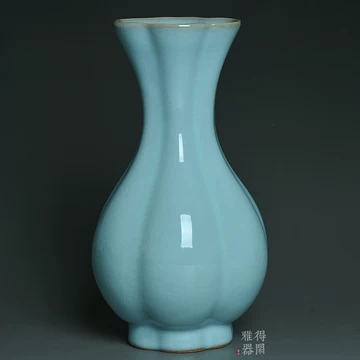 契阔天青釉陶瓷花瓶-契阔天青釉陶瓷花瓶促销价格、契阔天青釉陶瓷花瓶
