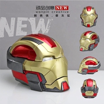 Iron Man large ashtray with cover personality creative trend home to boyfriend holiday Christmas gift ornaments