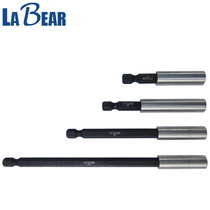 Taiwan LABEAR Lebo 1 4 extension rod 6 3mm batch head magnetic extension rod Electric extension rod extension rod