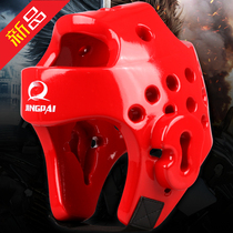  Competitive taekwondo protective gear helmet adult childrens head protection red blue boxing helmet tasteless thickening