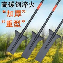 Tree digging shovel Heavy-duty thickened sapling digging artifact Digging permafrost hard soil root shovel All-steel quenching tree digging shovel