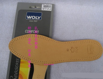 German WOLY Genuine Leather Insole Goat Leather Insole Love Step Flawless Comfort Breathable Insole