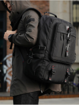 Tide brand mens backpack new large multifunctional travel bag casual outdoor large capacity multi-layer luggage bag