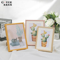 Simple aluminum alloy table photo frame Modern six inch 6 7 8 10 12 inch photo frame custom photo frame hanging wall