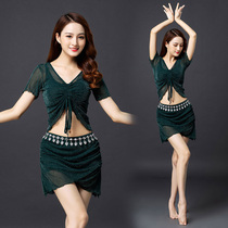 Belly dance costume female sexy skirt suit suit net gauze 2020 New Oriental dance performance suit summer