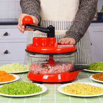 Household manual vegetable winch dumpling stuffing machine meat grinder garlic grinder mixer multifunctional vegetable cutter kitchen supplies