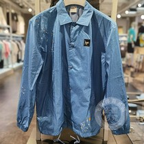 Li Ning coat men 2021 autumn new skateboard windproof lapel breathable sports casual top AFDR389