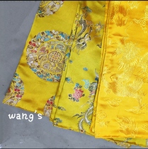 Wangs handmade satin Brocade satin Chinese style standard size pillowcase custom 48*74cm
