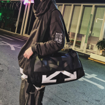 Tide Card Fitness Bag Light Sport Bag Handbag Carry-on Waterproof Short Distance Large Capacity Luggage Bag Travel Bag Bag