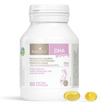 Bio Island pregnant women DHA60 capsules Australia imported pregnancy nutrition dha gold seaweed oil for mothers