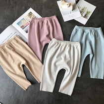 De Shun baby pants autumn and winter men and women childrens buttots spring and autumn pants mens baby casual pants big pp pants