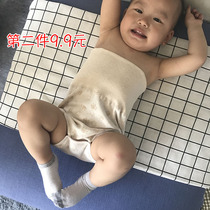Newborn baby cotton belly circumference four seasons universal belly circumference belly button pants baby summer thin bellyband belly clothing