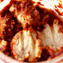 Shaanxi snacks traditional farmhouse handmade red tofu oil-free bean curd Bean Curd meal appetizer Hanzhong specialty moldy tofu