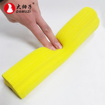 Big thumb rubber cotton mop head replacement accessories strong absorbent half fold roller universal sponge mop head
