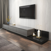 Nordic TV cabinet minimalist modern small family type tea table TV enclosure combined living-room light extravagant and telescopic cabinet