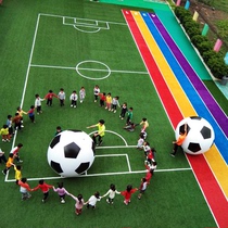 Special Thick Inflatable Childrens Body Intelligent Great Football Air Mold Games Props Kindergarten Outdoor Parenting Activities Equipment