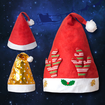 Christmas Hats Adults Children Deer Antlers Santa Costume Costume Snowman Christmas Decorations Gift Gifts