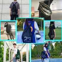 Basketball backpack American basketball bag mens basketball bag training bag badminton racket bag multi-function shoulder bag backpack foot