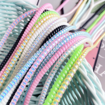 Huawei Vivo Oppo Xiaomi Apple Phones Universal Data Line Charging Wire Protection Line Headphones Winding Rope