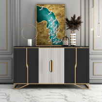 Light luxury decoration cabinet post-modern hall locker dining side entrance cabinet simple partition wall shoe cabinet home