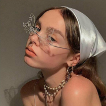 Vintage Wings Sun Glasses Fashion Luxury Men Women Metal Fra