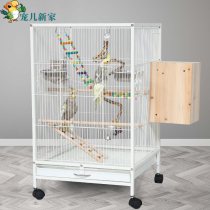 Pet New Home Bold Type Bird Cage Luxury Large Villa Large Pet Parrot Cage Home Breeding Cage