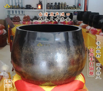Taiwans temples are full of copper bowls Tongqing 5 inches 12 inches 16 inches 20 inches bronze pure bronze and a lot of Buddha sounds